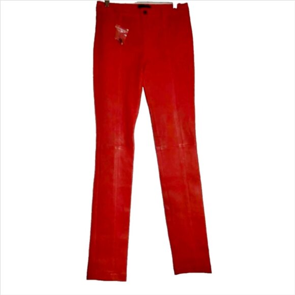 NWOT Diesel Lamb Leather Skinny Pants